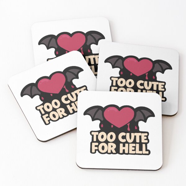 Item preview, Too Cute for Hell designed and sold by DeadCuteDesigns.