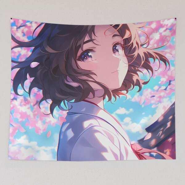 Item preview, Yukari Akiyama Girls und Panzer Anime Sakura Shrine Charm designed and sold by earlobejerk.