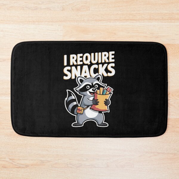 Item preview, I Require Snacks – Hungry Trash Panda Style designed and sold by Stock4U.