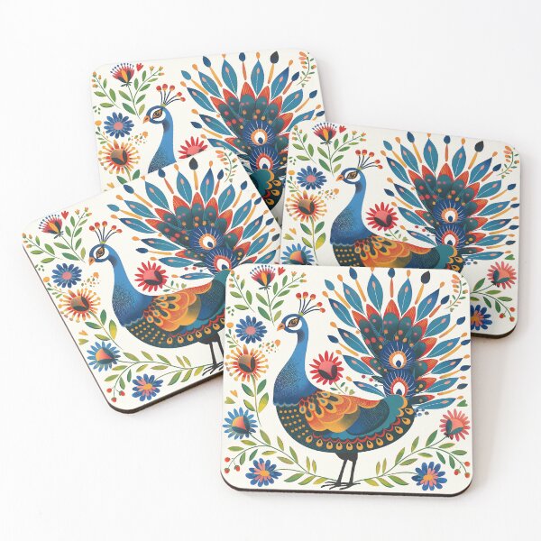 Item preview, Floral Peacock designed and sold by xiao xuans.
