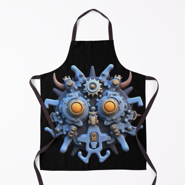 Item preview, Soft Blue Robot Sci-Fi designed and sold by Static-Fractal.
