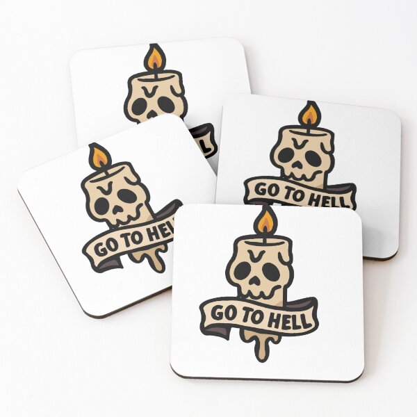 Item preview, Go to Hell Candle designed and sold by DeadCuteDesigns.
