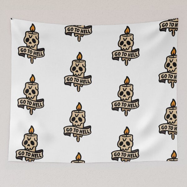 Item preview, Go to Hell Candle designed and sold by DeadCuteDesigns.
