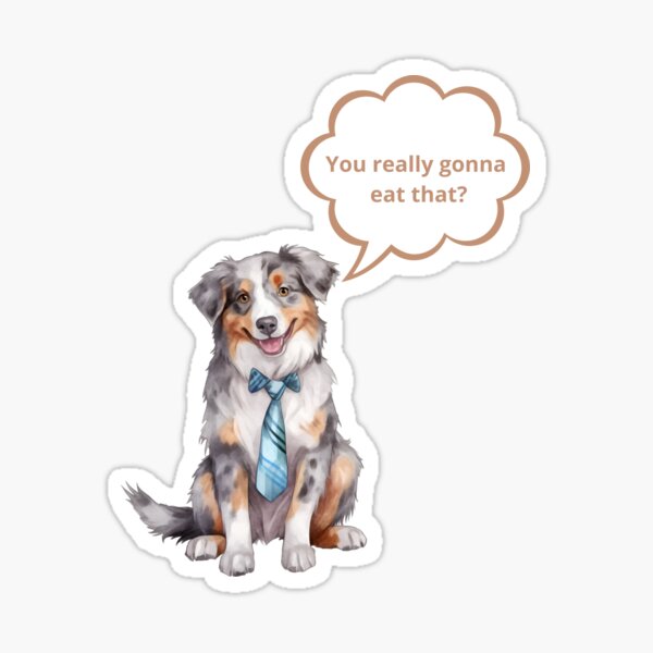 Artikel-Vorschau von Australian Shepherd – immer hungrig, designt und verkauft von ZikoWay.