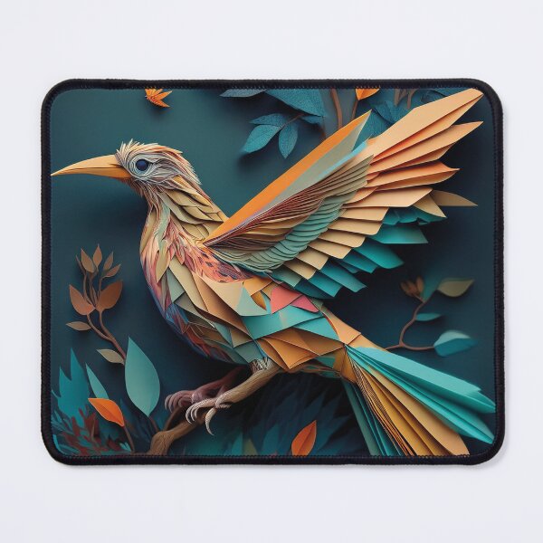 Item preview, Papercut Harmony – Colorful Bird Design designed and sold by Becky-Poppins.