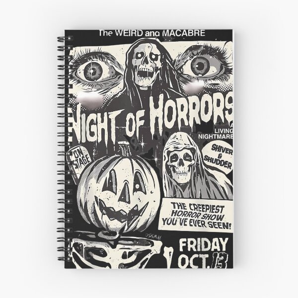 Item preview,  Night Of Horrors Vintage Scary Movie  designed and sold by SiobhanStolfi8c.