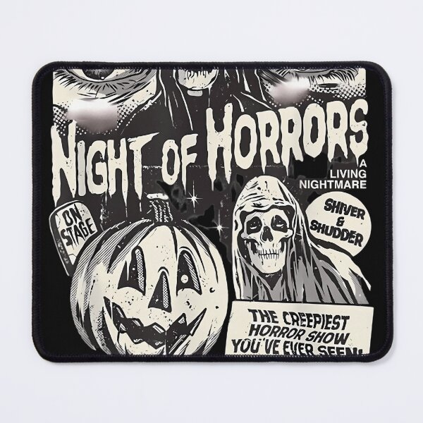 Item preview, Night Of Horrors Vintage Scary Movie designed and sold by SiobhanStolfi8c.