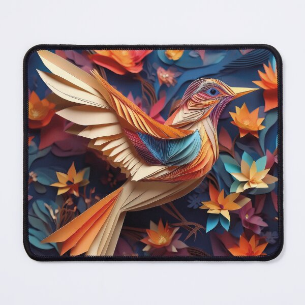 Item preview, Papercut Colorful Bird Design designed and sold by Becky-Poppins.