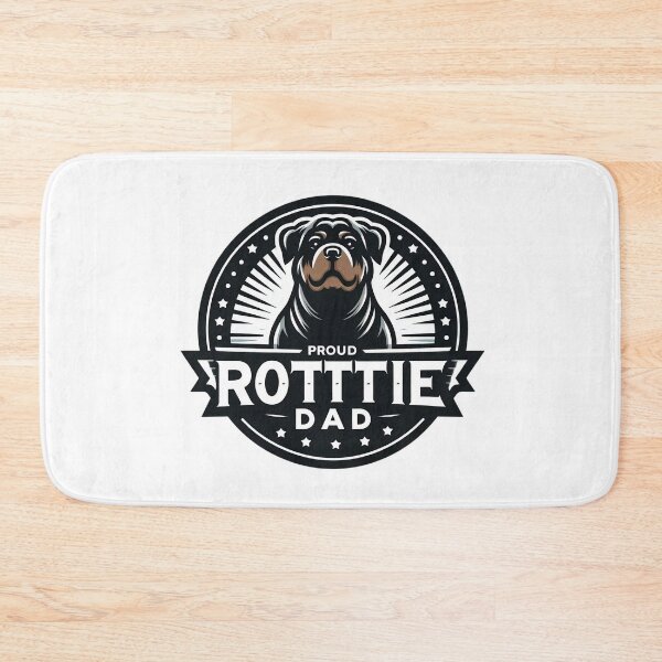 Item preview, Rottie Dad – Proud Rottweiler Owner Badge | Dog Lover Gift for Him designed and sold by dogslover22.