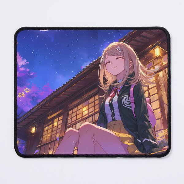 Item preview, Anime Kaede Akamatsu Danganronpa Game Yukata Wisteria Night Glow designed and sold by earlobejerk.