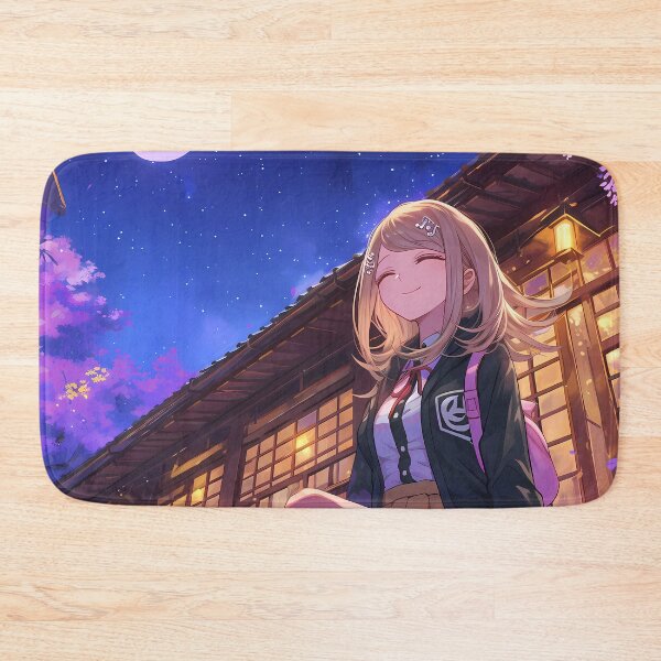 Item preview, Anime Kaede Akamatsu Danganronpa Game Yukata Wisteria Night Glow designed and sold by earlobejerk.