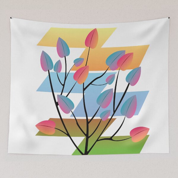 Item preview, Branch with colorful leaves. designed and sold by MiPa78.