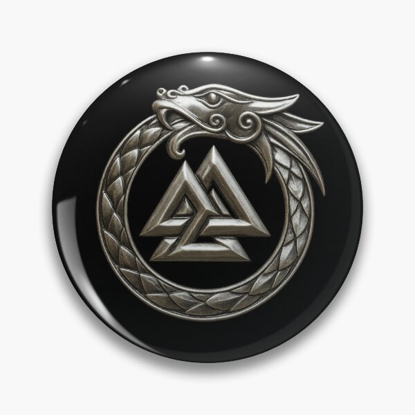 Item preview, Valknut Symbol: Viking Celtic Nordic Mythology Valhalla designed and sold by odyssee-n.