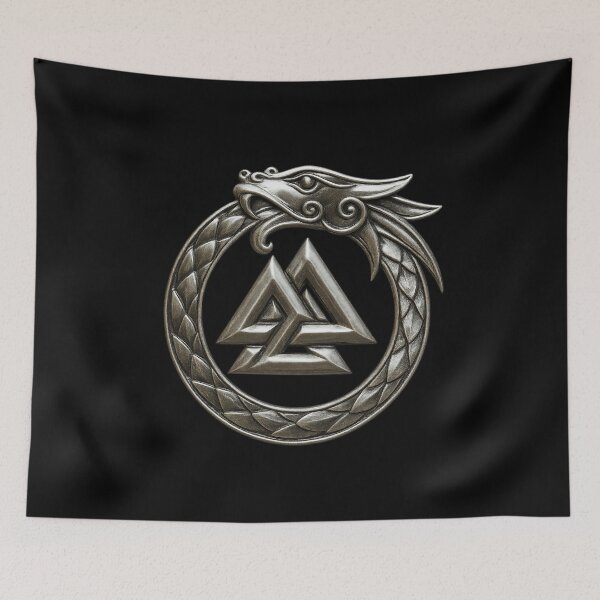 Item preview, Valknut Symbol: Viking Celtic Nordic Mythology Valhalla designed and sold by odyssee-n.