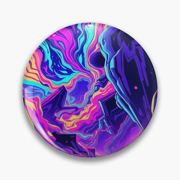 Item preview, Vibrant Abstract Dreamscape – Flood of colors meets dynamic forms in surreal harmony designed and sold by FotoworldEdel.