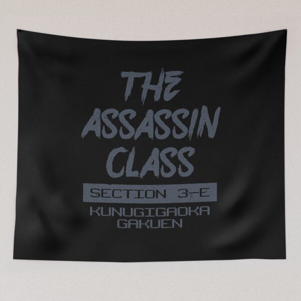 Aperçu de l'œuvre Assassin Classe 3-E créée et vendue par merchxwear.
