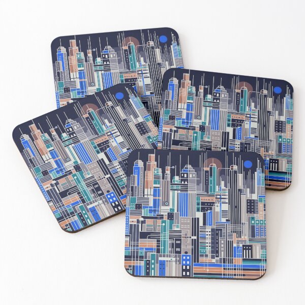 Item preview,  Abstract City 23 designed and sold by Tsveti Dinkova.