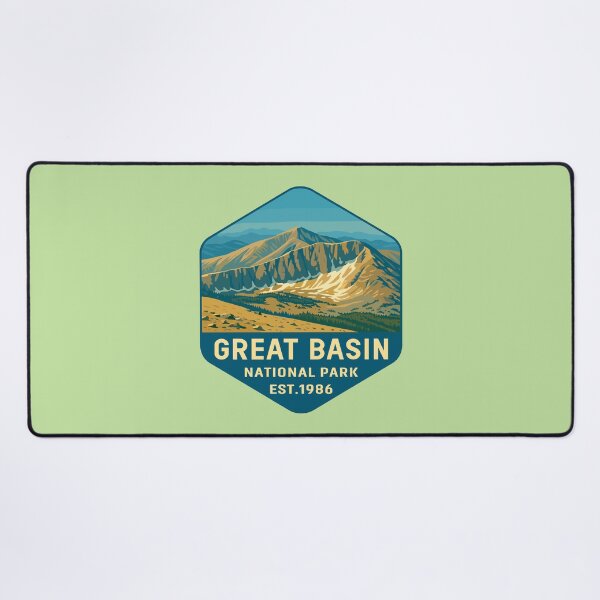 Item preview, Great Basin National Park Retro Desert Mountain Sticker designed and sold by Ismeal Von.