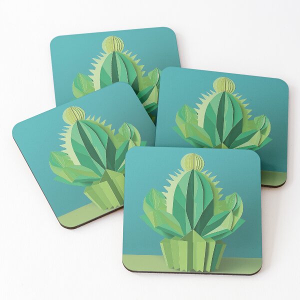 Item preview, Papercut Cactus – Desert Charm in Layers designed and sold by Becky-Poppins.