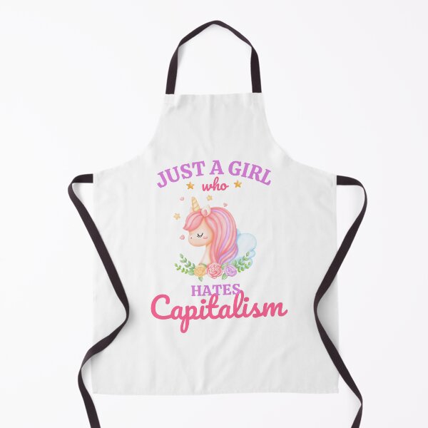 Item preview, Just a Girl That Hates Capitalism designed and sold by Rat-Hot-Shirts.