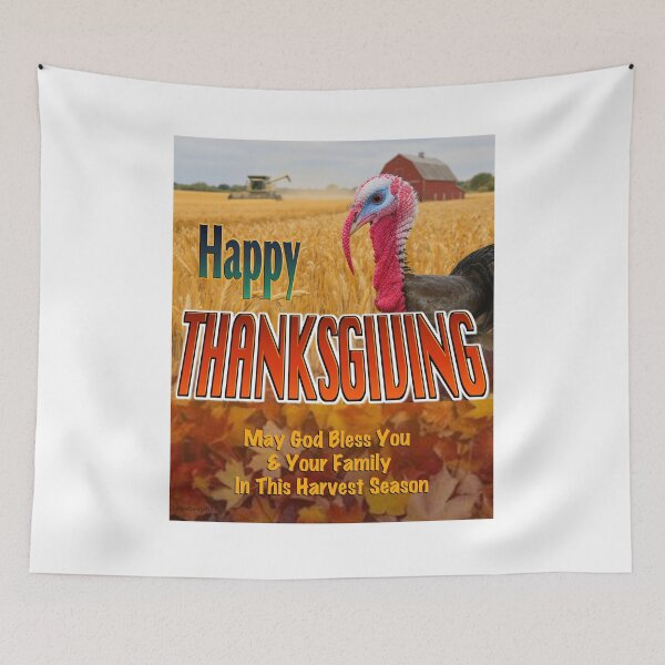 Item preview, Harvest Season Thanksgiving Blessing Print designed and sold by Lichentroupe63.