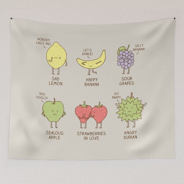 Item preview, Fruits have feelings too! designed and sold by Milkyprint.