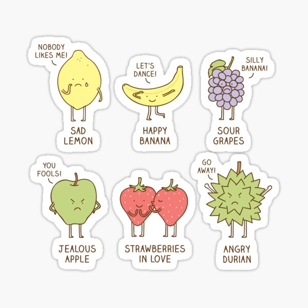 Item preview, Fruits have feelings too! designed and sold by Milkyprint.