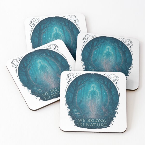 Item preview, We Belong to Nature – Ethereal Forest Spirit designed and sold by EchoDimension.