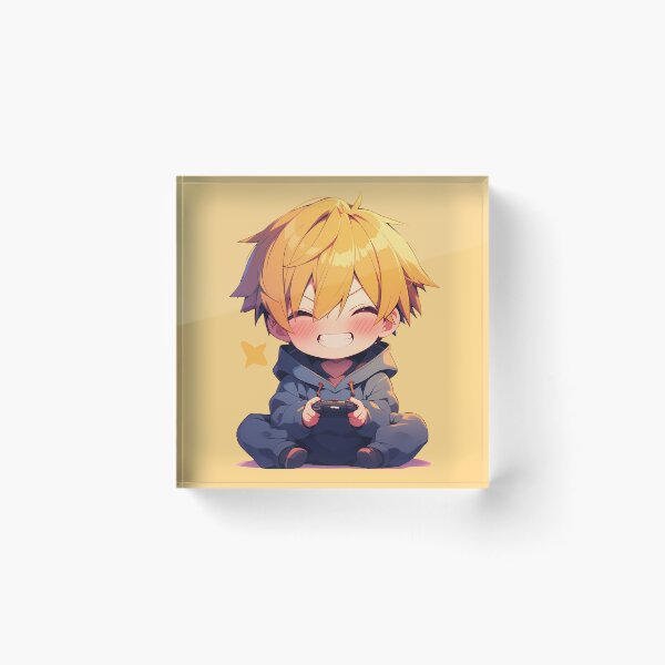 Item preview, Masaomi Kida Durarara Legoshi Beastars Anime Chibi Cute Gamer Wolf designed and sold by earlobejerk.