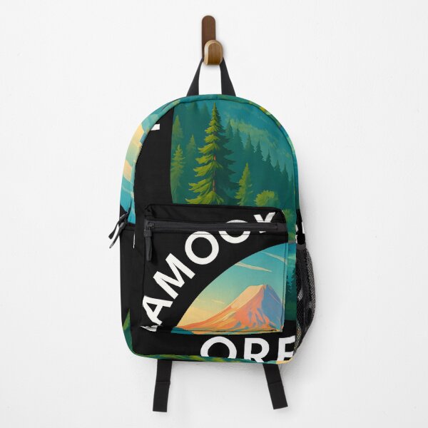 Item preview, Tillamook State Forest Oregon Travel Poster – Scenic Pacific Northwest Nature Art designed and sold by inkNext.