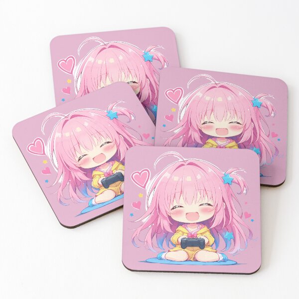 Item preview, Yui Kotegawa Love Ru W Arknights Game Chibi Gamer Adorable designed and sold by earlobejerk.