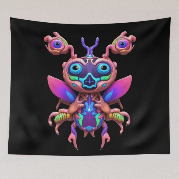 Item preview, Cute Alien Bug Kids Sci-Fi designed and sold by Static-Fractal.