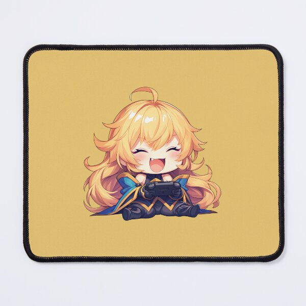 Item preview, Jin Kisaragi Blazblue Game Holo Spice and Wolf Anime Chibi Gamer Kawaii designed and sold by earlobejerk.