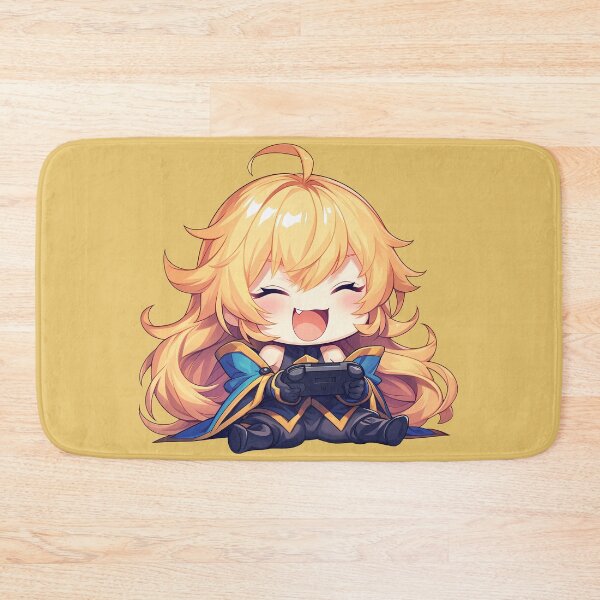 Item preview, Jin Kisaragi Blazblue Game Holo Spice and Wolf Anime Chibi Gamer Kawaii designed and sold by earlobejerk.