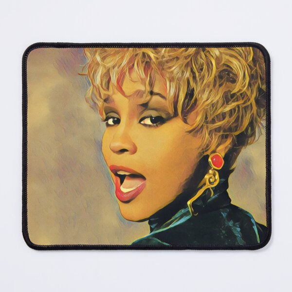 Item preview, Whitney Houston portrait designed and sold by Pinkgnomie.