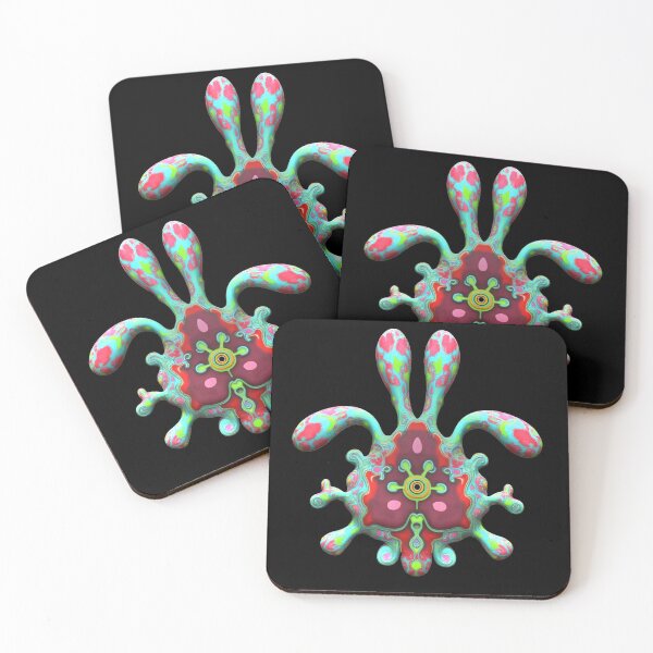 Item preview, Cute Alien Bug Neon Kids Sci-Fi designed and sold by Static-Fractal.