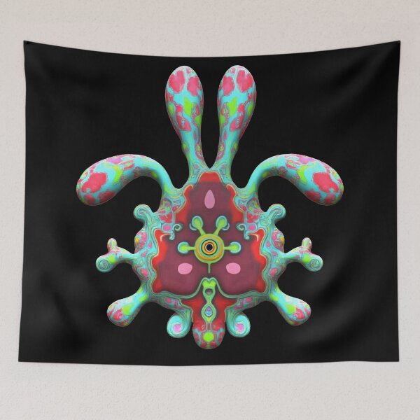 Item preview, Cute Alien Bug Neon Kids Sci-Fi designed and sold by Static-Fractal.
