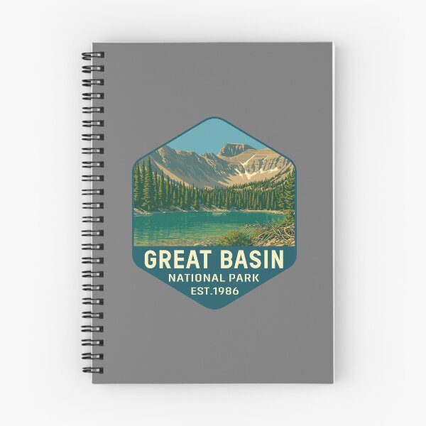 Item preview, Great Basin National Park Retro Desert Mountain Sticker designed and sold by Ismeal Von.