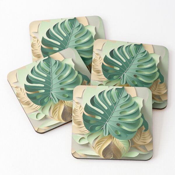 Item preview, Papercut Monstera – Tropical Boldness designed and sold by Becky-Poppins.