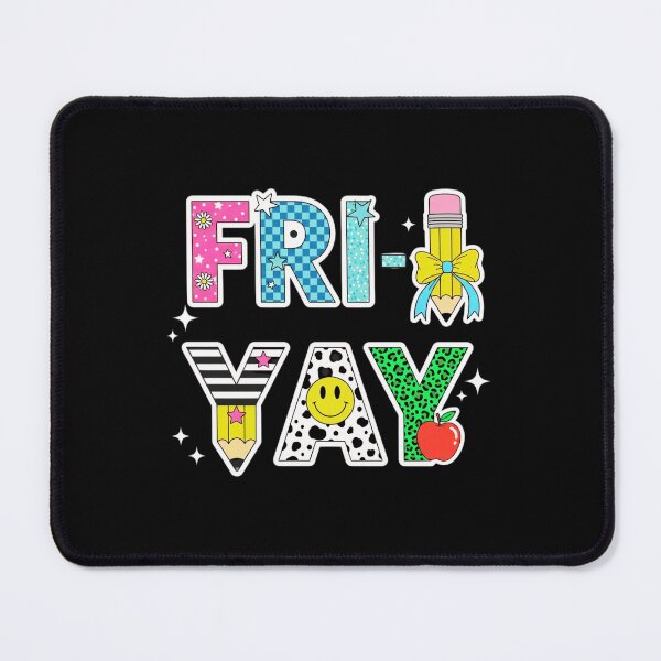 Item preview, Happy Friyay  Back To School Shirt for Teacher Abd Funny School Teacher Team Matching Tee Coquette Teacher Pencil  designed and sold by MotivaChic.