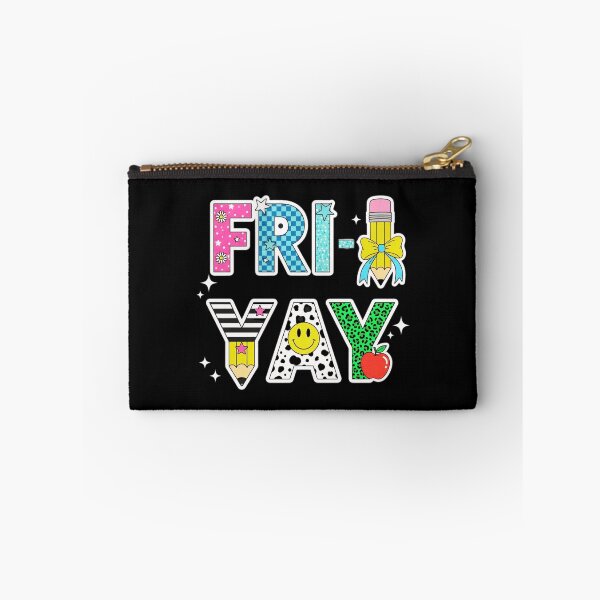 Item preview, Happy Friyay  Back To School Shirt for Teacher Abd Funny School Teacher Team Matching Tee Coquette Teacher Pencil  designed and sold by MotivaChic.