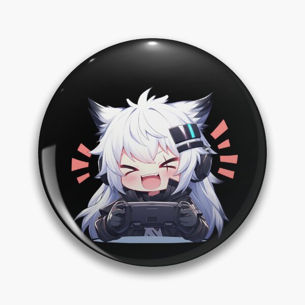 Item preview, Lappland Arknights Prelude Dawn Masaomi Kida Durarara Anime Chibi Gamer Cute designed and sold by earlobejerk.