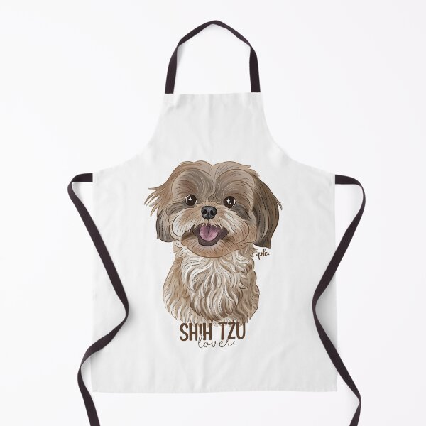 Item preview, Cute Shih Tzu Puppy: Adorable Illustration for Dog Lovers designed and sold by PitiHerreraStudio.