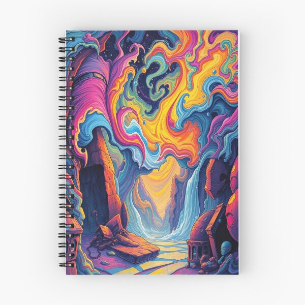 Item preview, Vibrant Abstract Dreamscape – Flood of colors meets dynamic forms in surreal harmony designed and sold by FotoworldEdel.