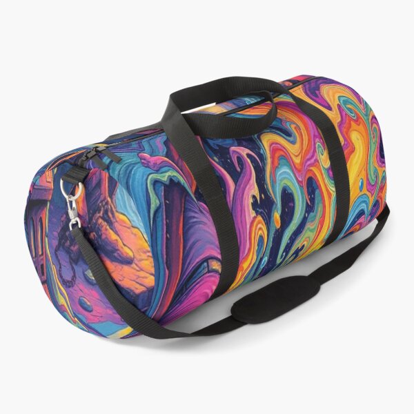Item preview, Vibrant Abstract Dreamscape – Flood of colors meets dynamic forms in surreal harmony designed and sold by FotoworldEdel.
