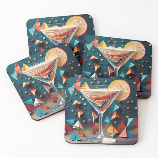 Item preview, Papercut Cheers – Happy Hour Vibes designed and sold by Becky-Poppins.