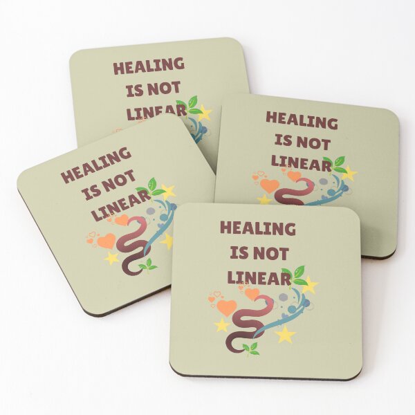 Item preview, HEALING IS NOT LINEAR  designed and sold by Judithjoe89.