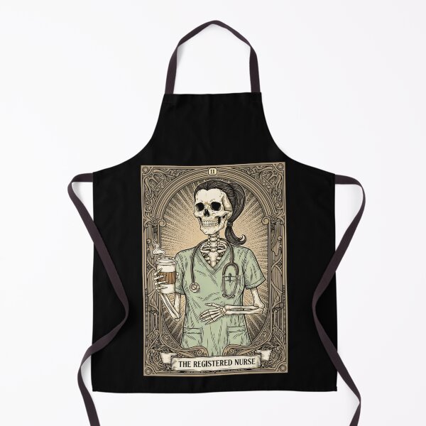 Item preview, Registered Nurse Registered Nurse Tarot Card Fall RN  Funny Gift for Registered Skeleton Nurse designed and sold by MotivaChic.