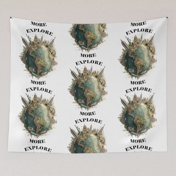 Item preview, Explore More – Adventure Awaits in Every Direction! designed and sold by Ignorant-Artist.