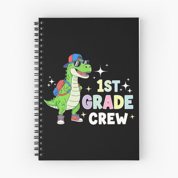 Item preview, First Day Of School Dinosaur Crew Team 1st Grade Back To School  First Grade Tee First Day Of School Teacher designed and sold by MotivaChic.